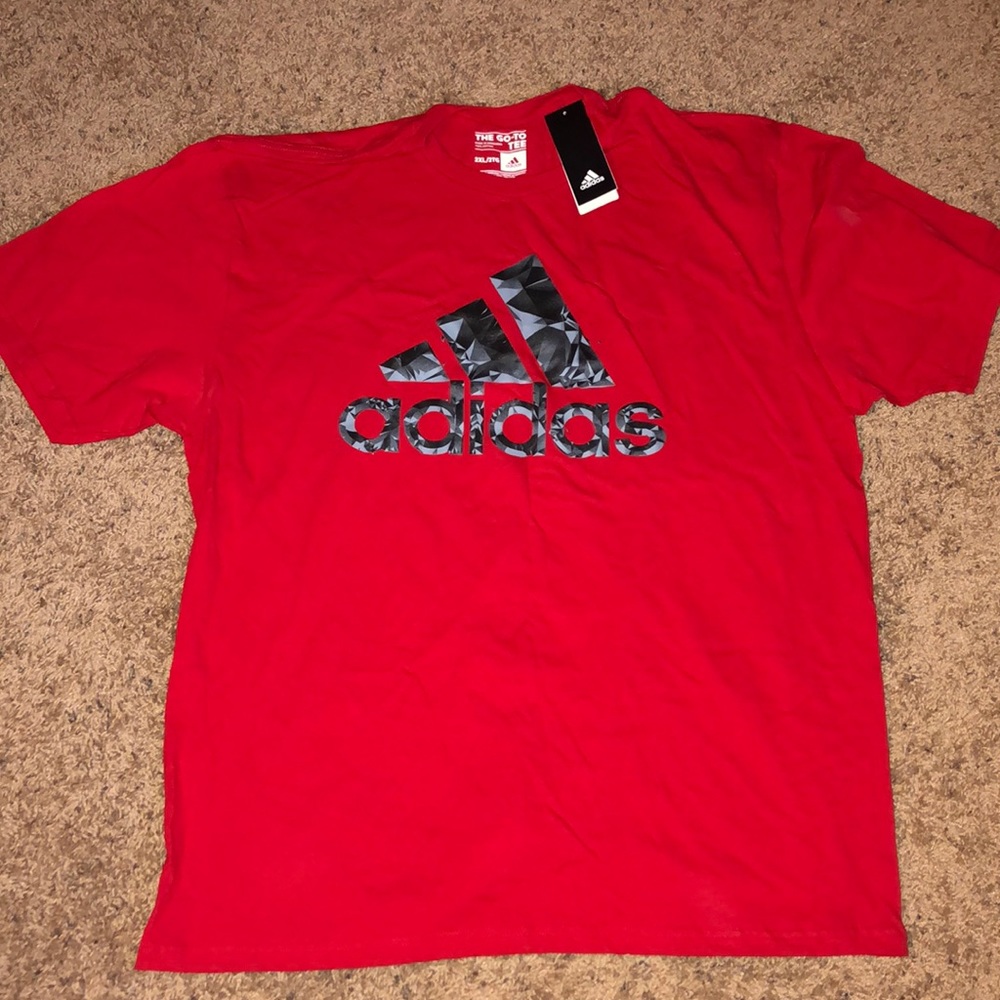 Red Adidas T-Shirt